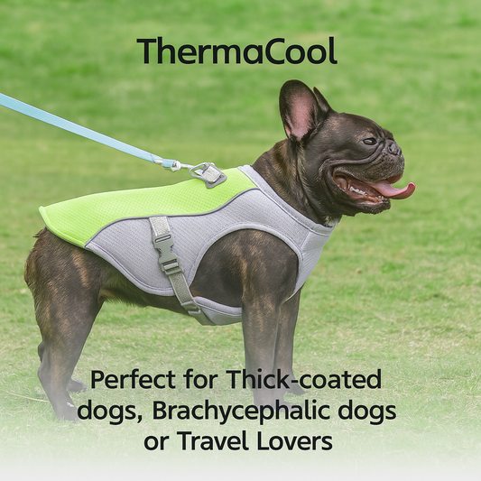 🌟 ThermaCool™ – The Ultimate Summer Cooling Vest for Dogs