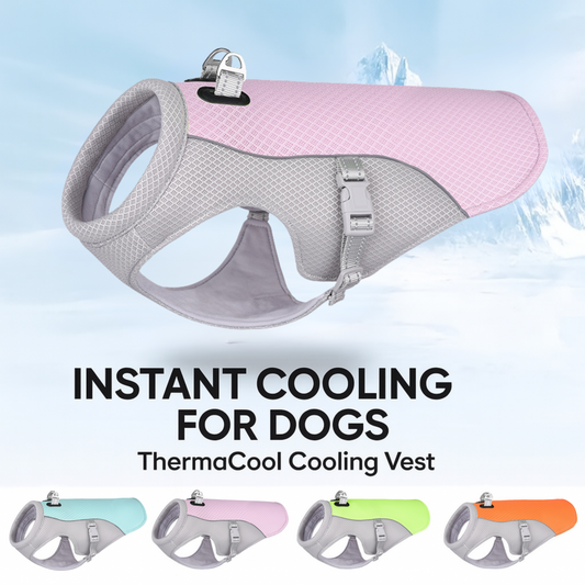 🌟 ThermaCool™ – The Ultimate Summer Cooling Vest for Dogs